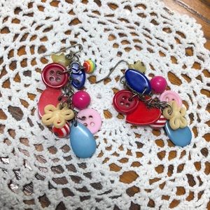 Bead Cluster Earrings